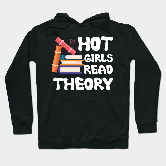 HOT Girls Read Books Reading Lover Hoodie by printalpha-art